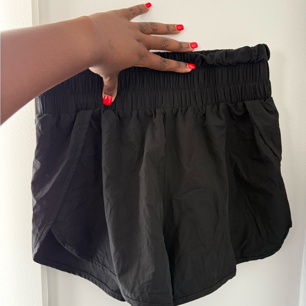 SHEIN Black High Waist Women's Shorts